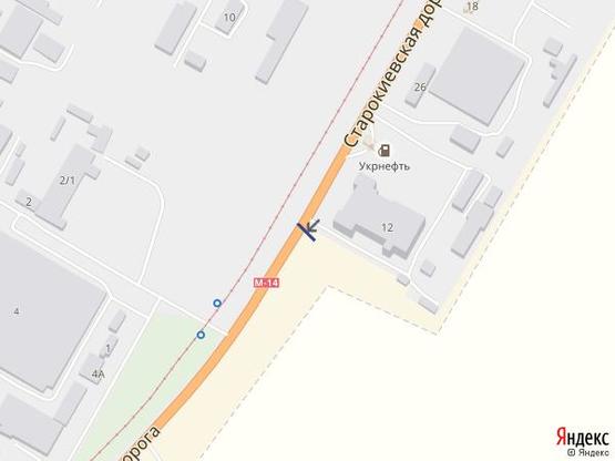 Схема рекламної площини за адресою Одесса - Николаев 19+665 Б