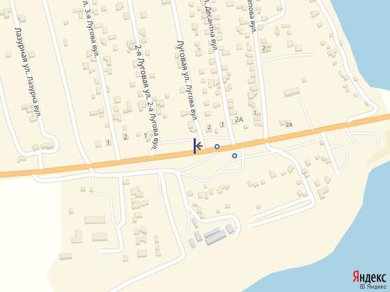 Схема рекламной плоскости по адресу Одесса - Южный 21+800 А