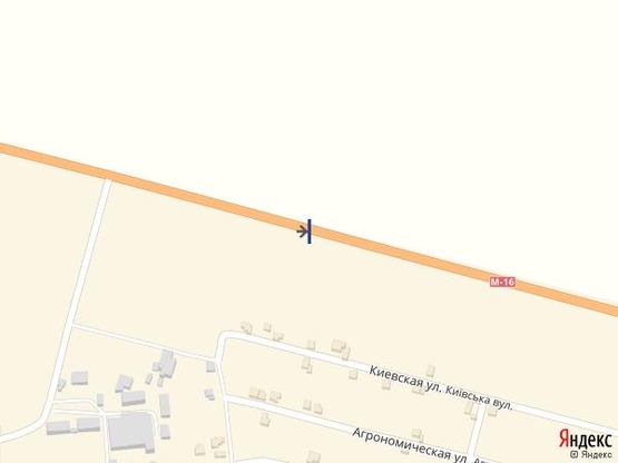 Схема рекламной плоскости по адресу Одесса - Кучурган 12+670 А поле