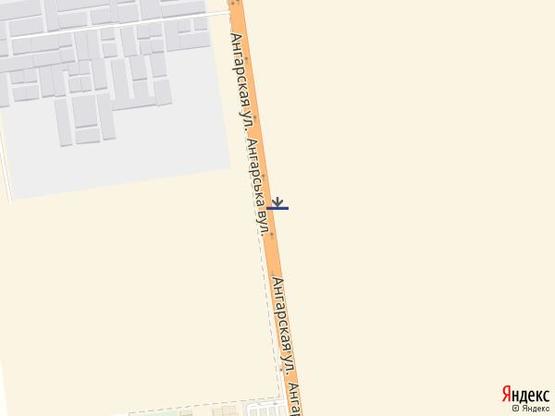 Схема рекламной плоскости по адресу Объезд г.Одесса 27+200 Б