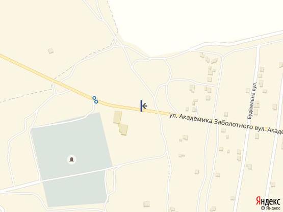 Схема рекламної площини за адресою Заболотного 2/1 А (трцРивьера)