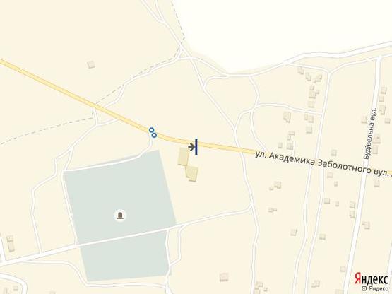 Схема рекламної площини за адресою Заболотного 14 A (трцРивьера)