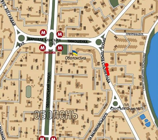 Схема рекламной плоскости по адресу Героев Сталинграда пр., 22, в сторону Тимошенко ул. Схема рекламной плоскости по адресу Героев Сталинграда пр., 22, в сторону Тимошенко ул.