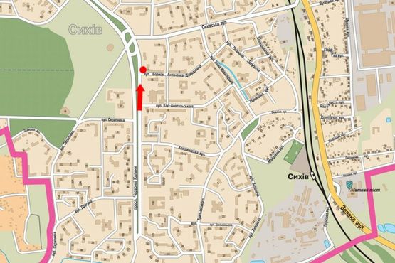 Схема рекламної площини за адресою Красной Калины пр. / Антоненко-Давидовича ул., ТРЦ "ВАМ", супермаркет "Сильпо" Схема рекламної площини за адресою Красной Калины пр. / Антоненко-Давидовича ул., ТРЦ "ВАМ", супермаркет "Сильпо"