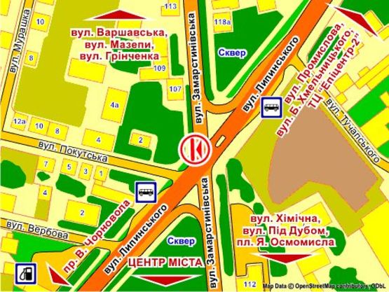 Схема рекламної площини за адресою вул. Замарстинівська – Липинського, призма 2 Схема рекламної площини за адресою вул. Замарстинівська – Липинського, призма 2