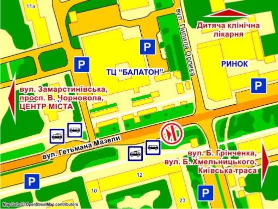 Схема рекламной плоскости по адресу вул. Мазепи, 12, призма 3 Схема рекламной плоскости по адресу вул. Мазепи, 12, призма 3