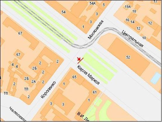 Схема рекламной плоскости по адресу Карла Маркса пр. - ул.Короленка (ТЦ Гранд плаза) Схема рекламной плоскости по адресу Карла Маркса пр. - ул.Короленка (ТЦ Гранд плаза)