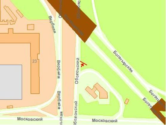 Схема рекламной плоскости по адресу Оболонский пр. / Богатырская ул., Тульская пл., ст.м. Петровка, выезд на Оболонь, левый Схема рекламной плоскости по адресу Оболонский пр. / Богатырская ул., Тульская пл., ст.м. Петровка, выезд на Оболонь, левый