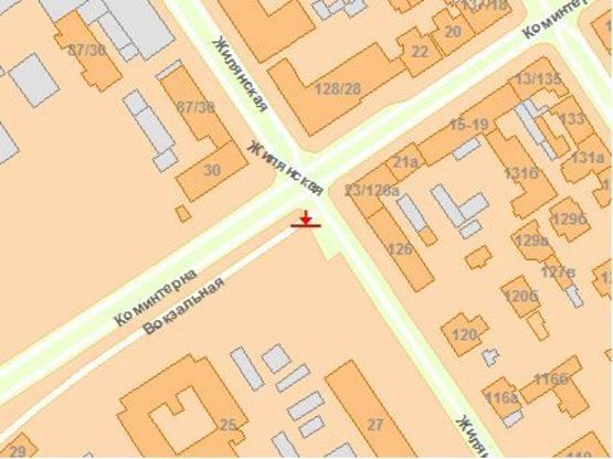 Схема рекламной плоскости по адресу Семена Петлюры ул. / Жилянская ул., правый Схема рекламной плоскости по адресу Семена Петлюры ул. / Жилянская ул., правый