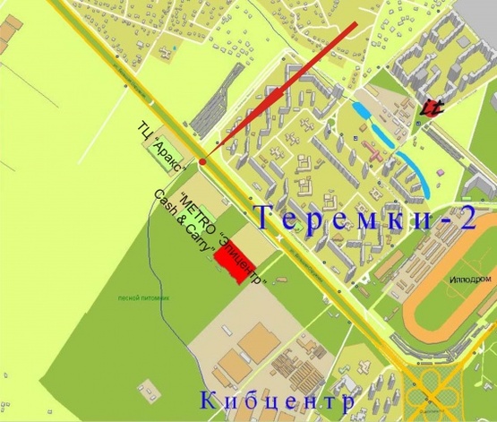 Схема рекламної площини за адресою Окружная дорога возле ТЦ АРАКС(за 50м до территории суперм. Metro) А Схема рекламної площини за адресою Окружная дорога возле ТЦ АРАКС(за 50м до территории суперм. Metro) А