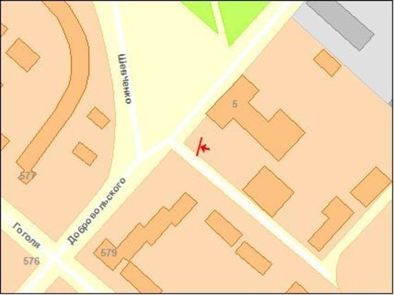 Схема рекламной плоскости по адресу Добровольского ул. 15, возле Сильпо, ВИНИЛ!!!