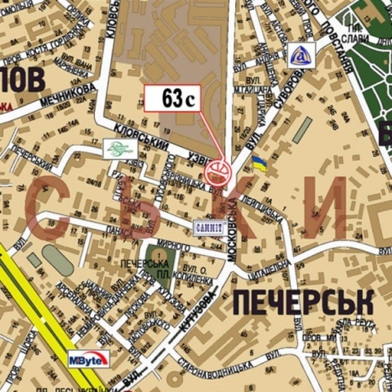 Схема рекламної площини за адресою Московская ул., 30 - Кловский спуск (фасад), кинотеатр "Зоряний", музей "Культурного наследия", ресторан "Shooters",направ. ул. Кутузова призма нижняя Схема рекламної площини за адресою Московская ул., 30 - Кловский спуск (фасад), кинотеатр "Зоряний", музей "Культурного наследия", ресторан "Shooters",направ. ул. Кутузова призма нижняя