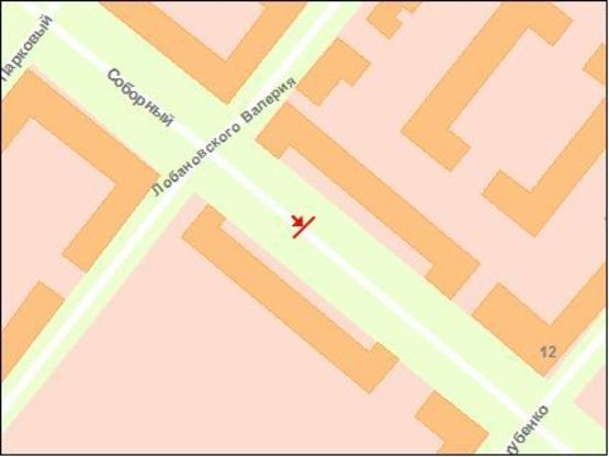 Схема рекламной плоскости по адресу вул. Трегубенка — вул. Лобановського Схема рекламной плоскости по адресу вул. Трегубенка — вул. Лобановського