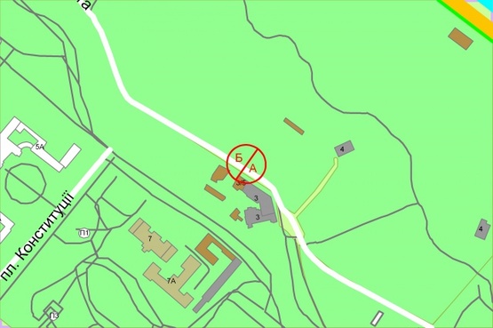 Схема рекламної площини за адресою Паркова дорога, 7  при під'їзді до ВЦ "Парковий" (рух до центру) Схема рекламної площини за адресою Паркова дорога, 7  при під'їзді до ВЦ "Парковий" (рух до центру)