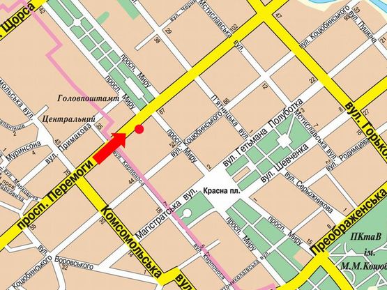 Схема рекламной плоскости по адресу проспект Победы, 83, рест Аморе Мио (сторона А) Схема рекламной плоскости по адресу проспект Победы, 83, рест Аморе Мио (сторона А)