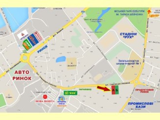 Схема рекламной плоскости по адресу вул.Довженка, 4 (зупинка) Схема рекламной плоскости по адресу вул.Довженка, 4 (зупинка)