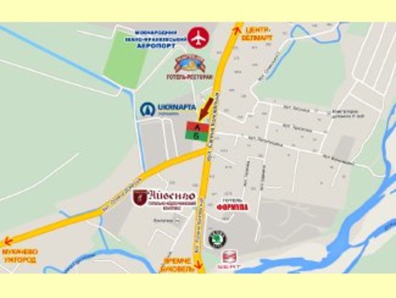 Схема рекламной плоскости по адресу вул.Коновальця (с.Опришівці) Схема рекламной плоскости по адресу вул.Коновальця (с.Опришівці)