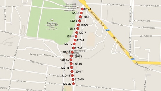Схема рекламной плоскости по адресу Західний пр. (підйом) Схема рекламной плоскости по адресу Західний пр. (підйом)