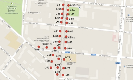 Схема рекламной плоскости по адресу Азовський пр. (навпроти ЗОШ №2, за великим фантаном) Схема рекламной плоскости по адресу Азовський пр. (навпроти ЗОШ №2, за великим фантаном)