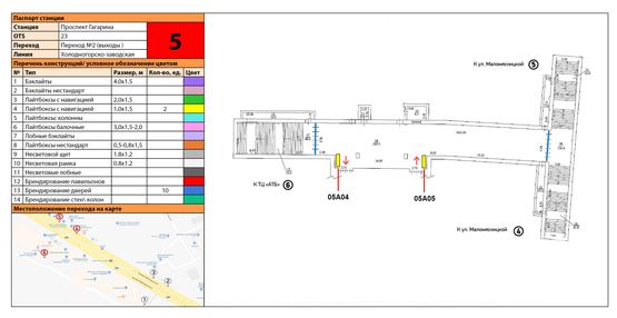 Схема рекламної площини за адресою Станция метро: Проспект Гагарина, к Антошке 5 и4 Схема рекламної площини за адресою Станция метро: Проспект Гагарина, к Антошке 5 и4