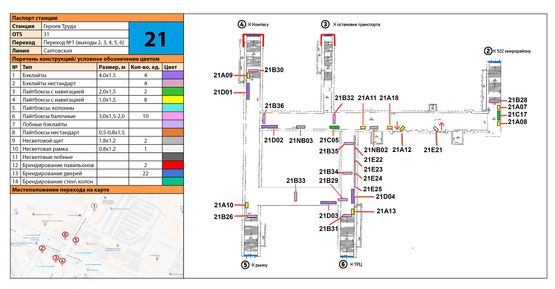 Схема рекламной плоскости по адресу Станция метро: Героев Труда, Выход к рынку Схема рекламной плоскости по адресу Станция метро: Героев Труда, Выход к рынку