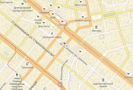 Схема рекламной плоскости по адресу вул. Шевченко, 57, біля ресторану "Белліні"/ул.Шевченко, 57, возле ресторана "Беллини" Схема рекламной плоскости по адресу вул. Шевченко, 57, біля ресторану "Белліні"/ул.Шевченко, 57, возле ресторана "Беллини"