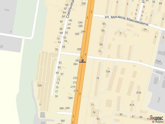 Схема рекламної площини за адресою вул.Миколайчука,2, Арсен