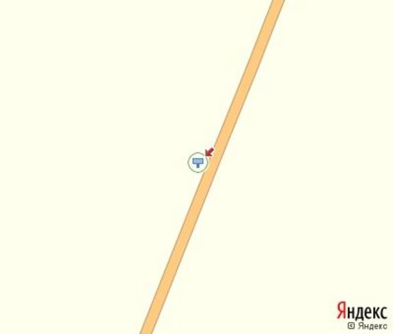 Схема рекламної площини за адресою Трасса на Венгрию (с. Сюрте, место №1, АЗС "Укрнафта")