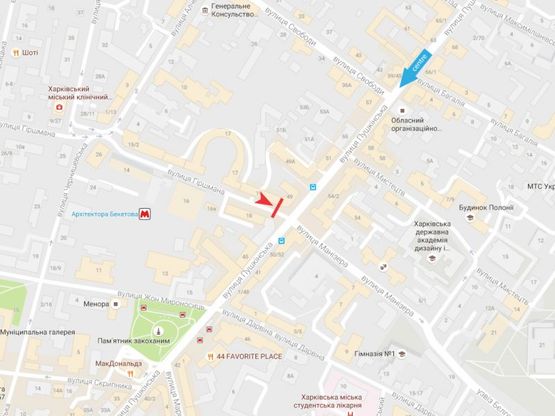 Схема рекламной плоскости по адресу Гиршмана ул. + Пушкинская ул. (А) (Б) Схема рекламной плоскости по адресу Гиршмана ул. + Пушкинская ул. (А) (Б)