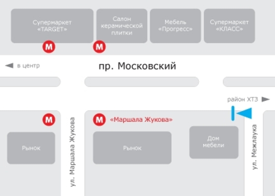 Схема рекламной плоскости по адресу Московский пр-т.,196А Дом Мебели(1) Схема рекламной плоскости по адресу Московский пр-т.,196А Дом Мебели(1)