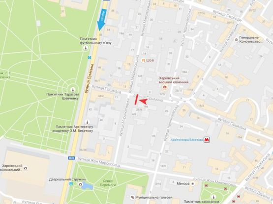 Схема рекламной плоскости по адресу Гиршмана ул. + Мироносицкая  ул. (1) Схема рекламной плоскости по адресу Гиршмана ул. + Мироносицкая  ул. (1)