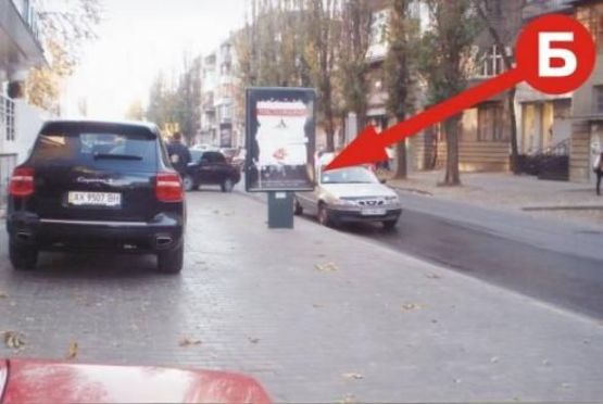 Схема рекламної площини за адресою ул. О. Гончара + ул. Мироносицкая Схема рекламної площини за адресою ул. О. Гончара + ул. Мироносицкая