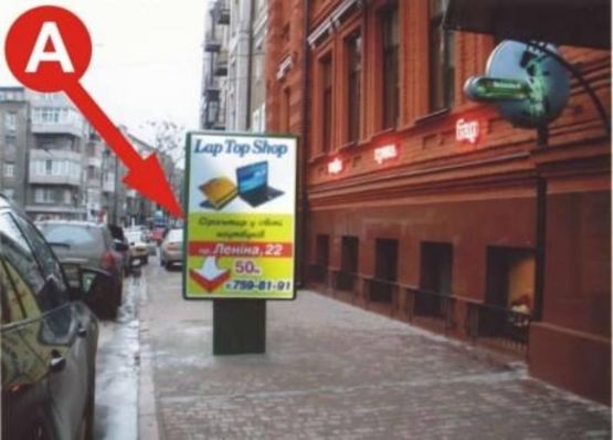 Схема рекламної площини за адресою ул. Маяковского, 5 Схема рекламної площини за адресою ул. Маяковского, 5