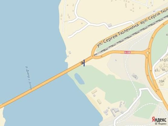 Схема рекламной плоскости по адресу мост 1, с острова в центр города Схема рекламной плоскости по адресу мост 1, с острова в центр города