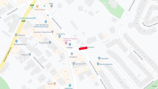 Схема рекламной плоскости по адресу Снопківська-Кубійовича ( Стрийський ринок) Схема рекламной плоскости по адресу Снопківська-Кубійовича ( Стрийський ринок)