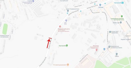 Схема рекламной плоскости по адресу Протасов яр ул. 48 Схема рекламной плоскости по адресу Протасов яр ул. 48