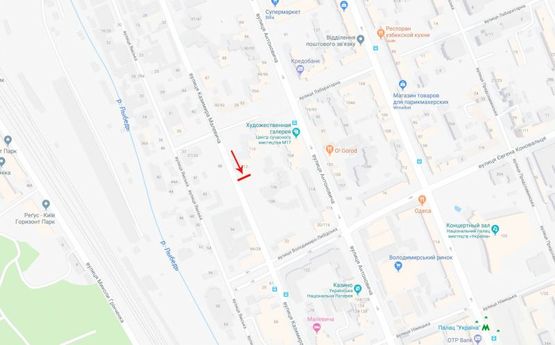 Схема рекламной плоскости по адресу Малевича Казимира ул./ул. Антоновича, 112 Схема рекламной плоскости по адресу Малевича Казимира ул./ул. Антоновича, 112