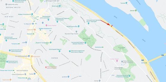 Схема рекламной плоскости по адресу Набережное шоссе,напротив д №14 Схема рекламной плоскости по адресу Набережное шоссе,напротив д №14