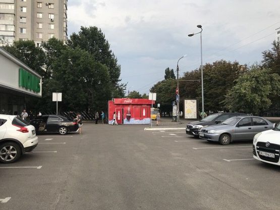 Схема рекламной плоскости по адресу Шевченка 403 НОВУС сити-лайт Б Схема рекламной плоскости по адресу Шевченка 403 НОВУС сити-лайт Б