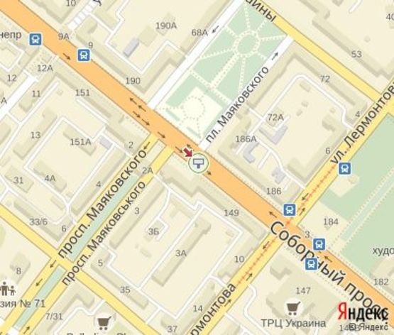 Схема рекламной плоскости по адресу Соборный пр.,149 ЦЕНТРАЛЬНАЯ ЗОНА. ( "Ренесанс Кредит", "Ощадбанк") Схема рекламной плоскости по адресу Соборный пр.,149 ЦЕНТРАЛЬНАЯ ЗОНА. ( "Ренесанс Кредит", "Ощадбанк")