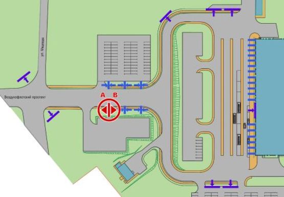 Схема рекламної площини за адресою Аэропорт "Киев" Схема рекламної площини за адресою Аэропорт "Киев"