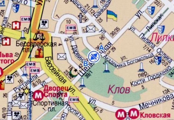 Схема рекламной плоскости по адресу Шелковичная ул., 36Д Схема рекламной плоскости по адресу Шелковичная ул., 36Д