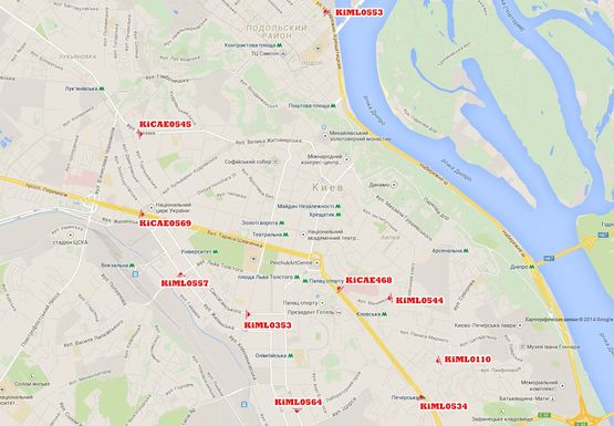 Схема рекламной плоскости по адресу Саксаганского ул., 53 Схема рекламной плоскости по адресу Саксаганского ул., 53