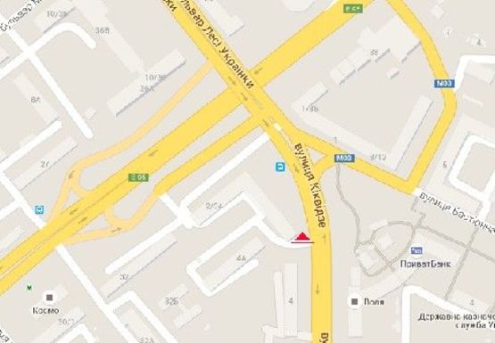 Схема рекламной плоскости по адресу Бойчука ул., 2 (бывш. Киквидзе ул.) Схема рекламной плоскости по адресу Бойчука ул., 2 (бывш. Киквидзе ул.)