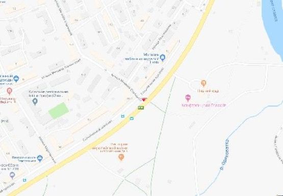 Схема рекламной плоскости по адресу Голосеевский пр., 84