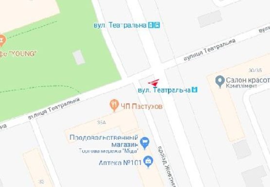 Схема рекламной плоскости по адресу Богоявленский пр., 41 (BackLit)