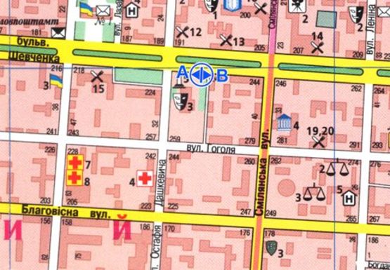 Схема рекламной плоскости по адресу Шевченко пр., 234, Драмтеатр (остановка) Схема рекламной плоскости по адресу Шевченко пр., 234, Драмтеатр (остановка)