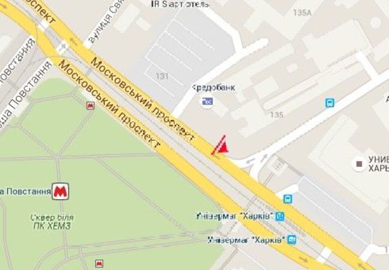 Схема рекламної площини за адресою Московский пр. - Тюринская ул. Схема рекламної площини за адресою Московский пр. - Тюринская ул.