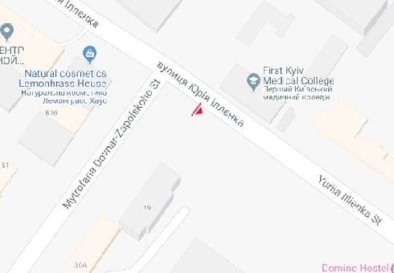 Схема рекламной плоскости по адресу Мельникова ул., 14 (напротив)