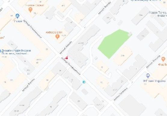 Схема рекламной плоскости по адресу Почайнинская ул., 40\22 Схема рекламной плоскости по адресу Почайнинская ул., 40\22